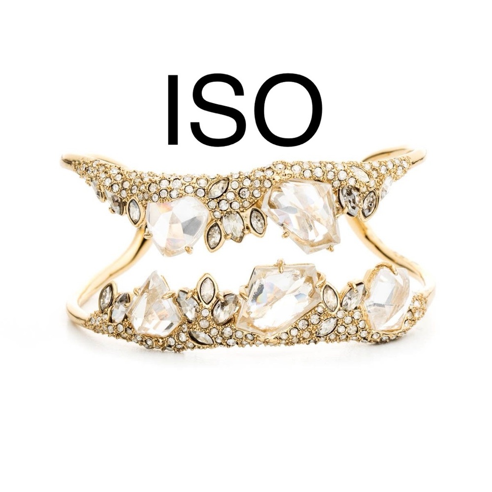ISO ALEXIS BITTAR JAGGED CLUSTER CUFF BRACELET MISS HAVISHAM (I WANT TO BUY IT)